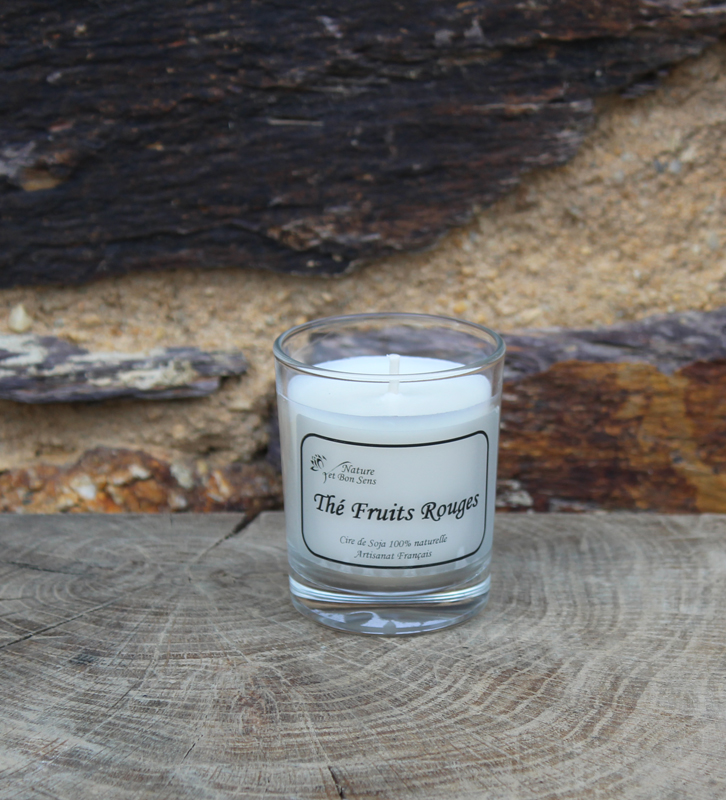 Bougie parfumée Thé aux fruits rouges petit modèle
