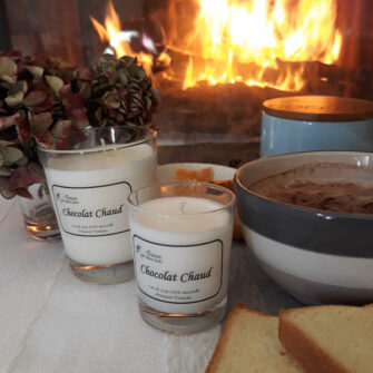 Bougies chocolat chaud