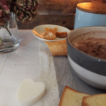 Cœur fondant parfumé Chocolat Chaud