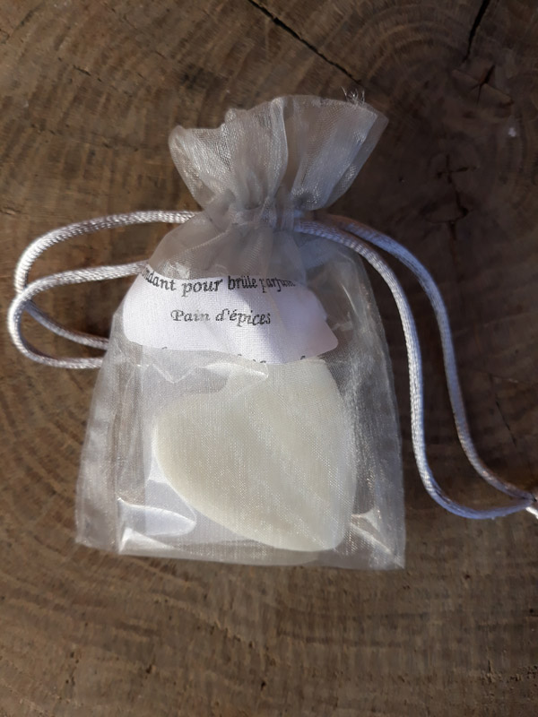 sac organza avec coeur fondant