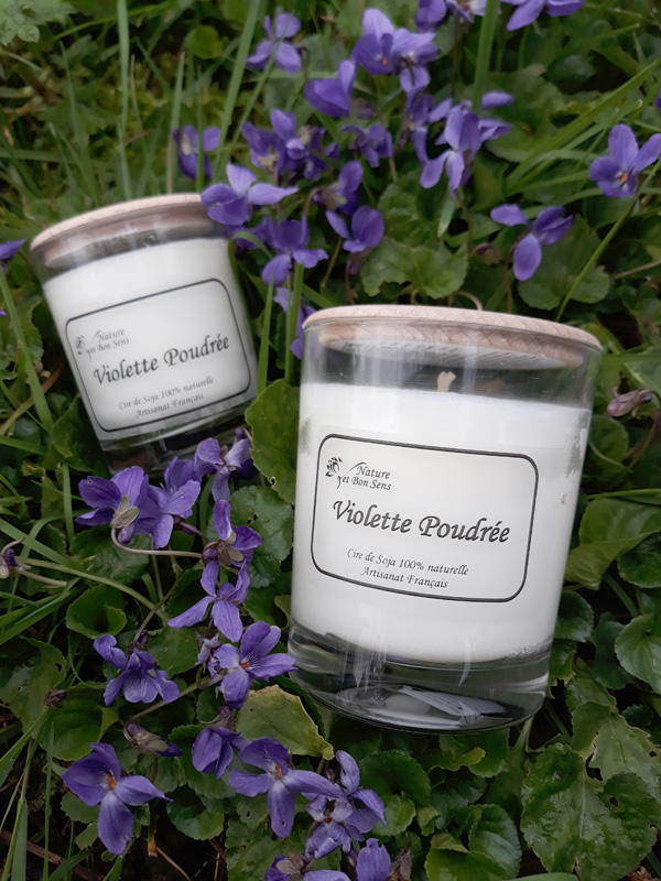 Parfum de Linge VIOLETTE - Brume de linge artisanale naturelle – Sérénity  Bougies