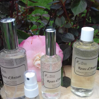 Parfums d'ambiance Rose d'antan