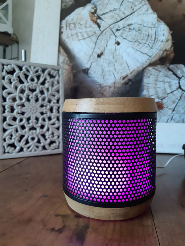 diffuseur Ultrasonique métal bambou violet foncé