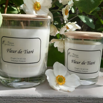 Bougies Fleur de Tiaré