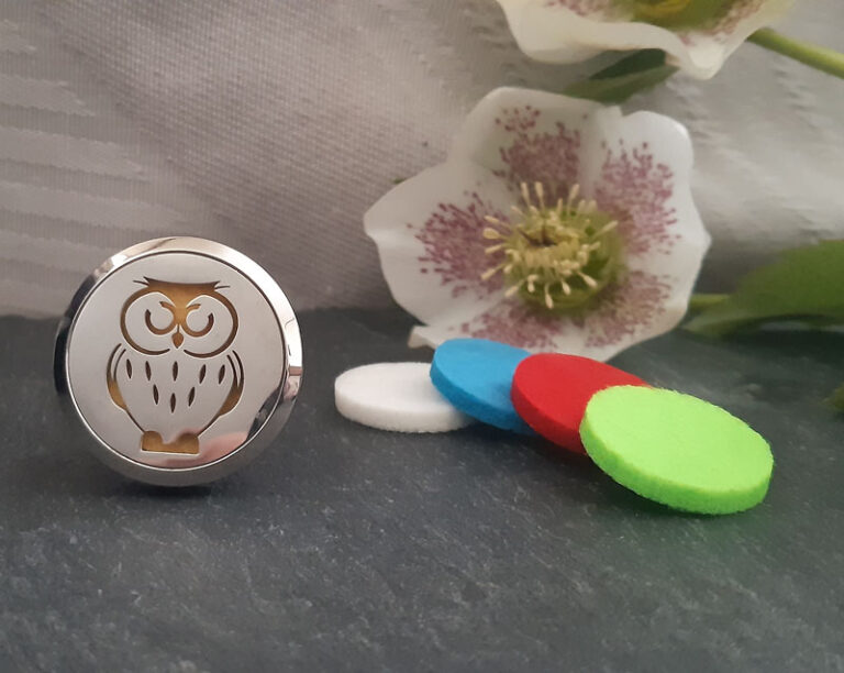 Bougie naturelle - La chouette
