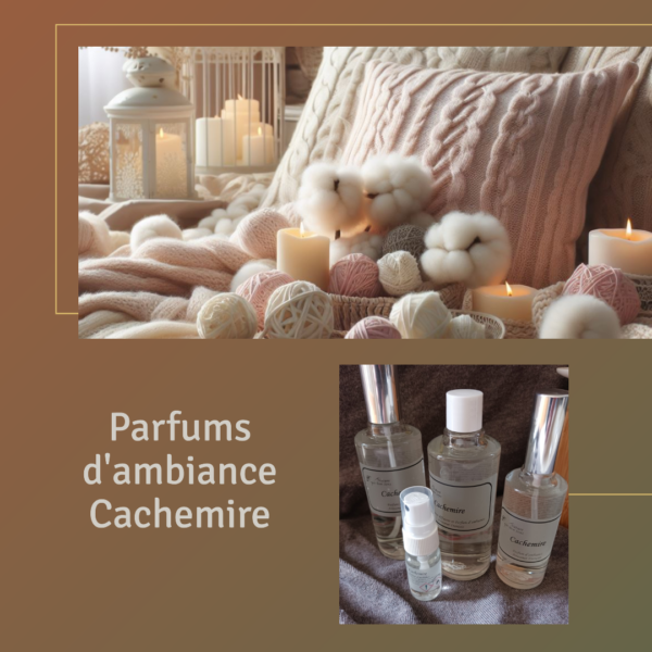 parfums d'ambiance cachemire