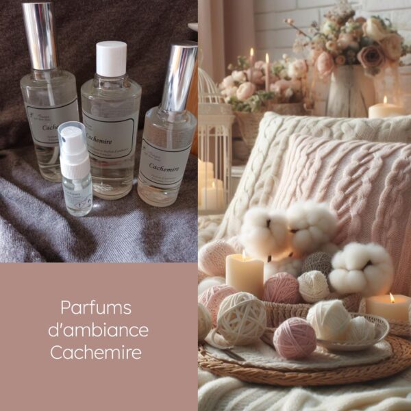 parfums d'ambiance cachemire